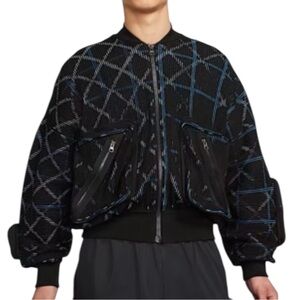 Nike x Undercover SR MA-1 Bomber Jacket in Black Size Large NWT